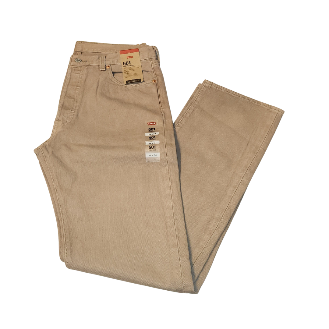 Men’s Levi’s 501 Original 100% Cotton Jeans – 34x34