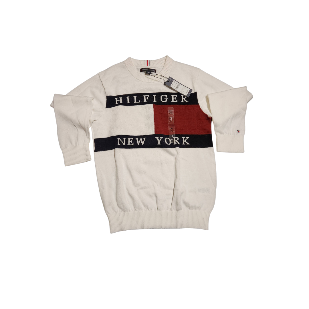 New Boys Medium Long Sleeve Tommy Sweater