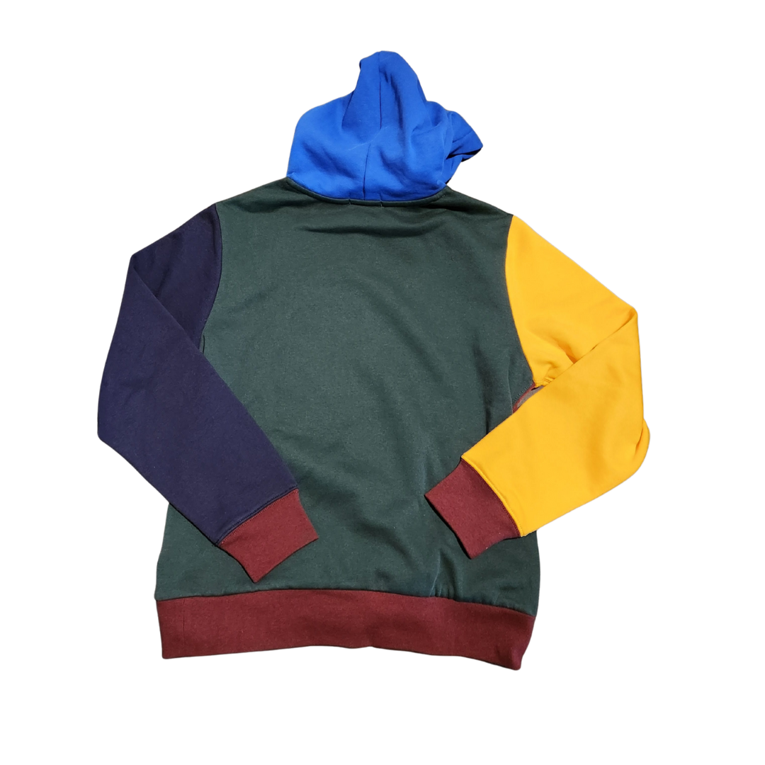New Boys Large Long Sleeve Polo Sweatshirt