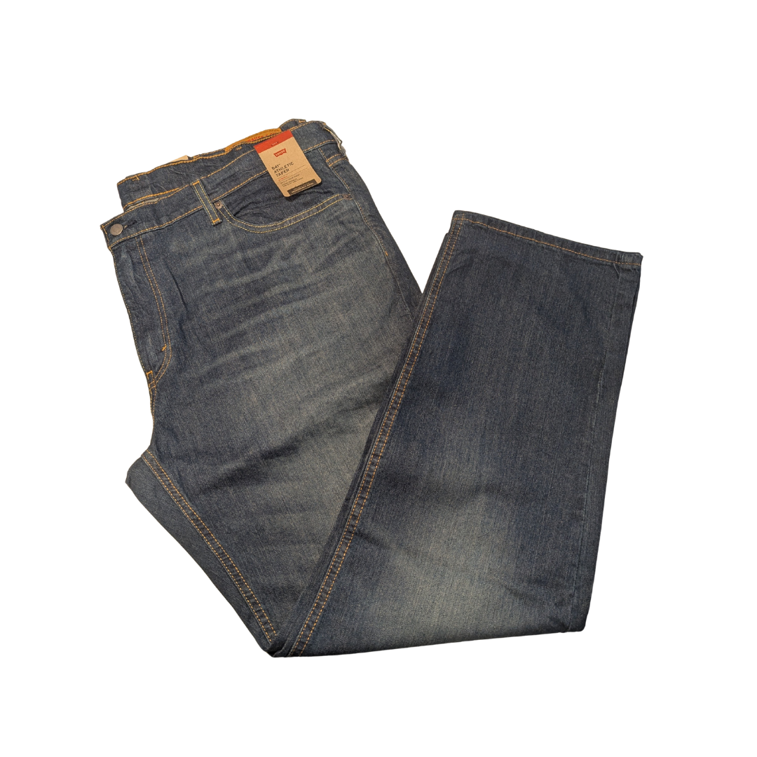 Men’s Levi’s Performance 541 Athletic Taper Fit Stretch Jeans – 48x32