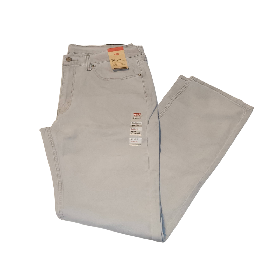 Men’s Levi’s 514 Straight Fit Stretch Jeans – 36x34