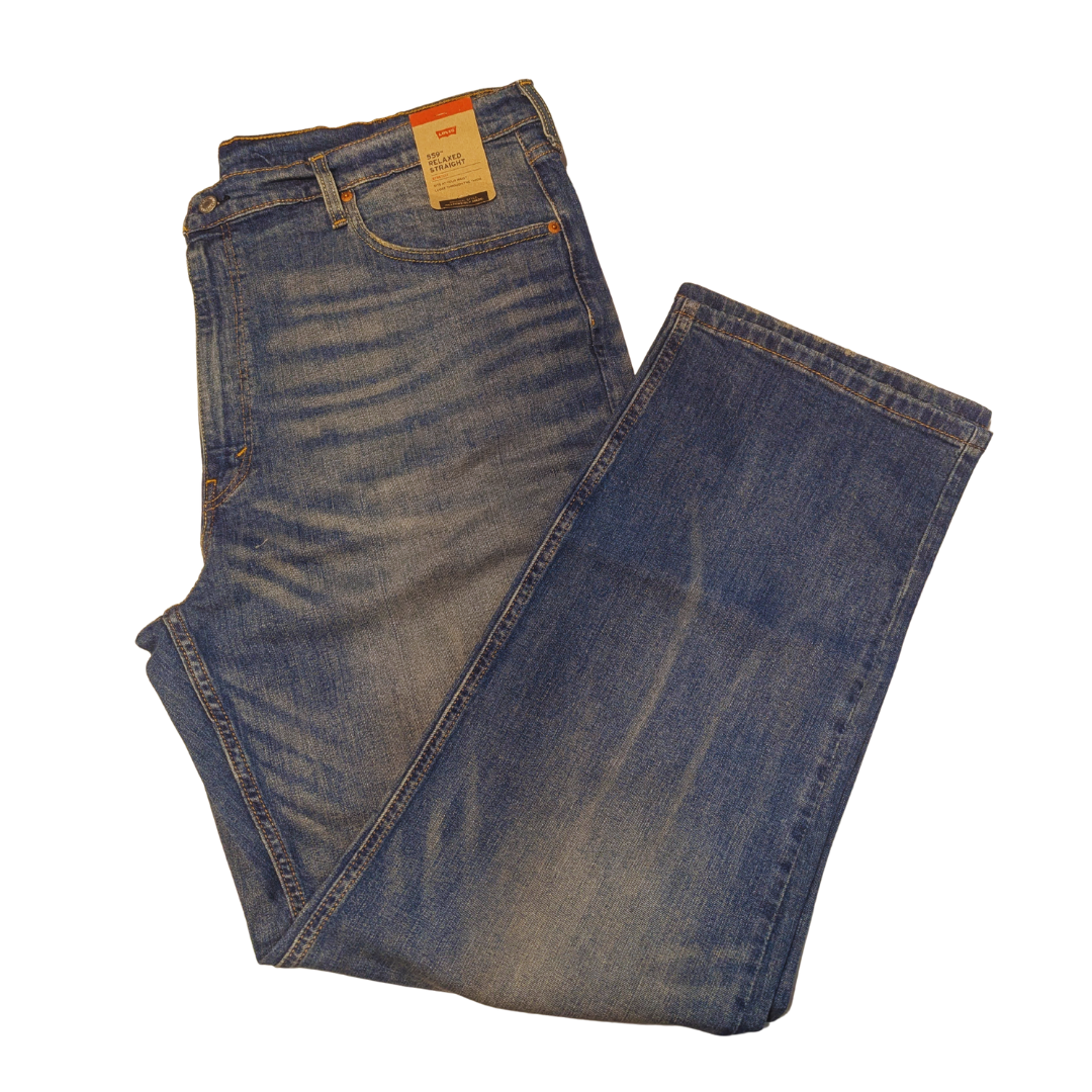 Men’s Levi’s 559 Relaxed Straight Fit Stretch Jeans – 44x34
