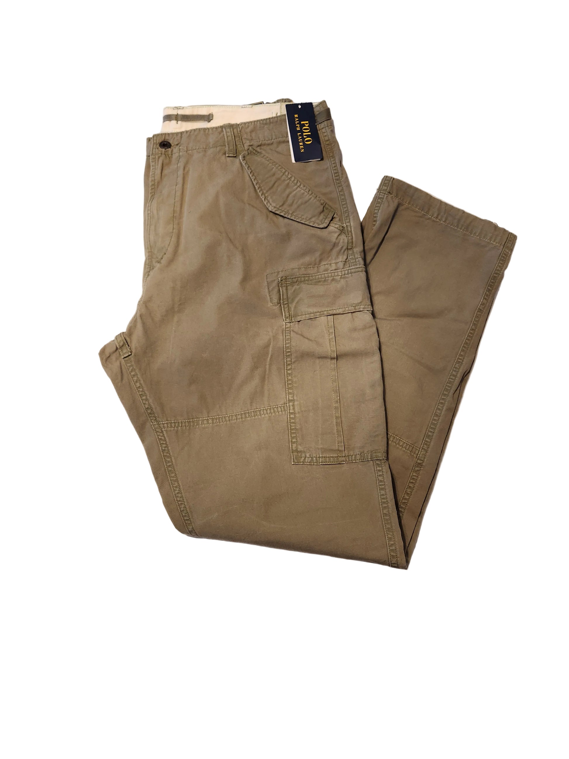 Men's Polo Cargo Chinos, Crafted from 100% Cotton
