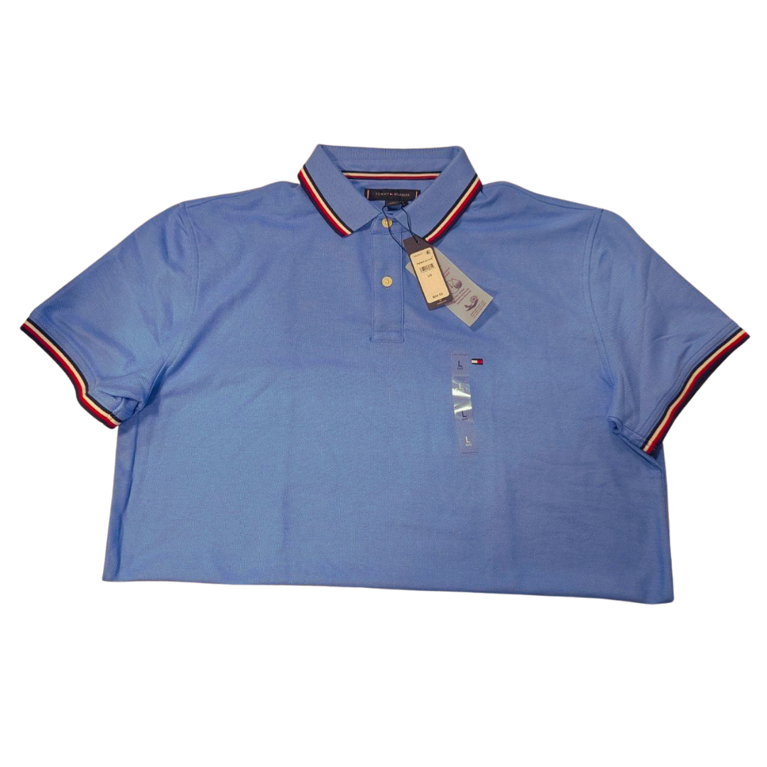 New Men’s Large Short Sleeve Tommy Hilfiger Polo Shirt