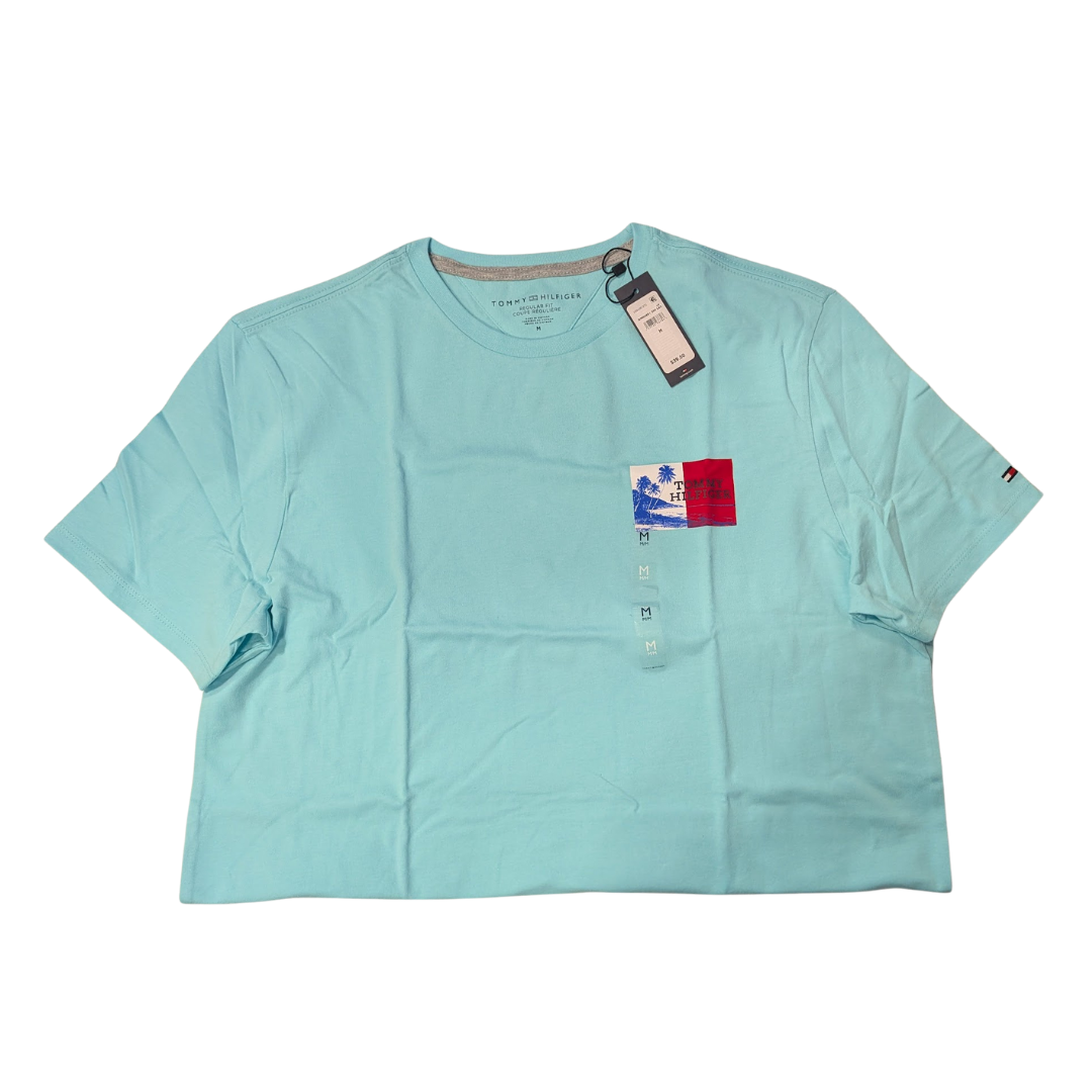 New Men’s Medium Short Sleeve Tommy Hilfiger Shirt