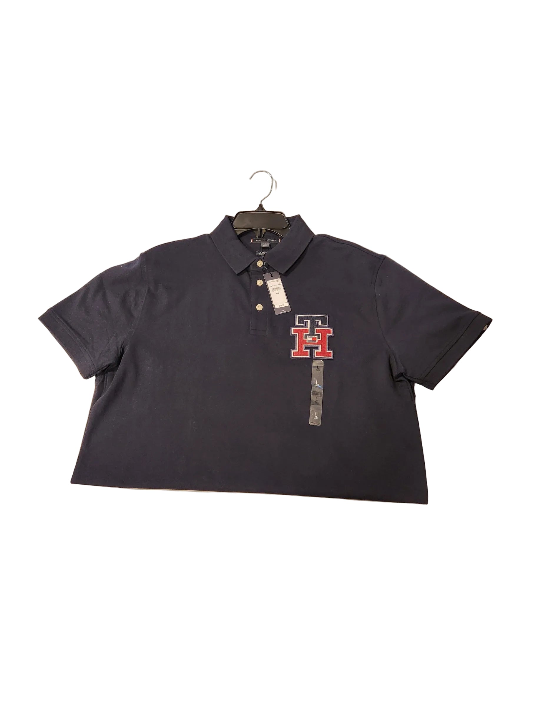 New Men’s Large Short Sleeve Polo Tommy Shirt