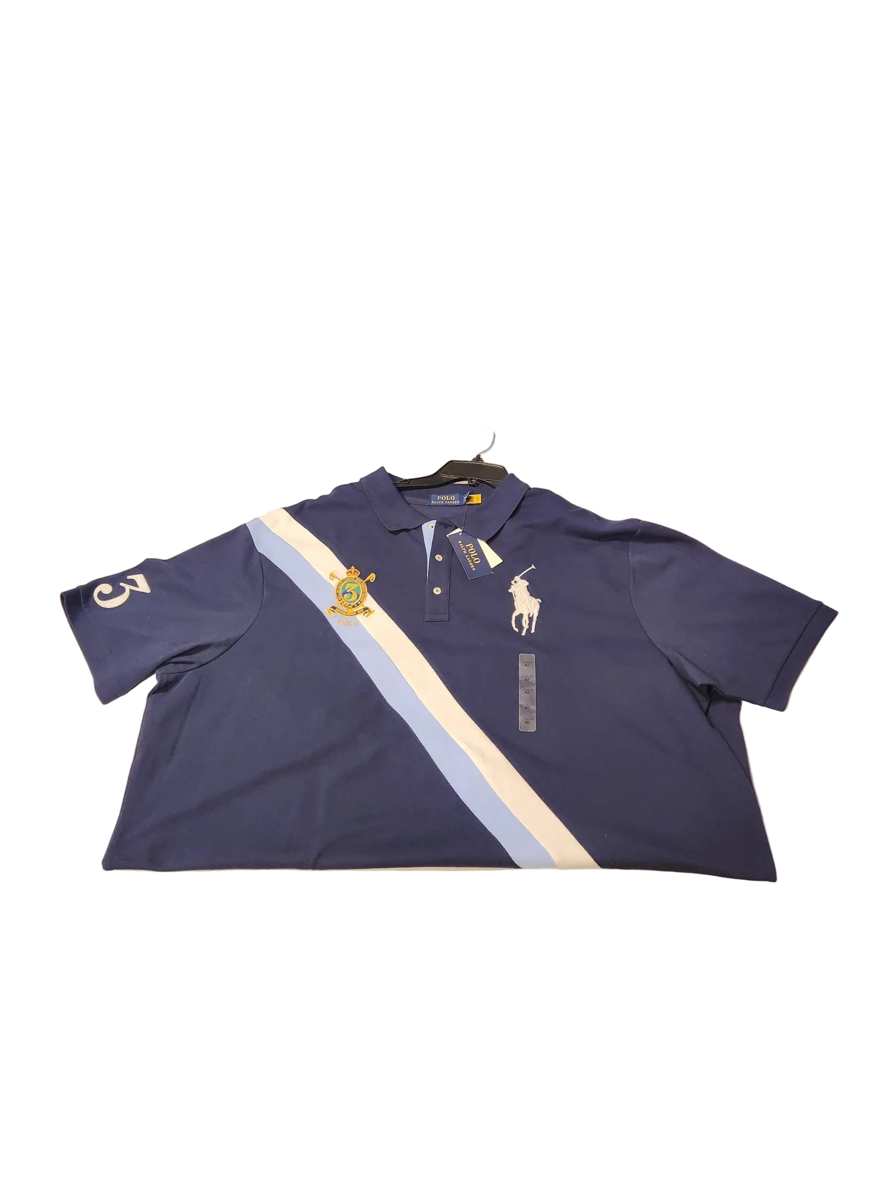 New Men’s 4XLT Short Sleeve Polo Shirt