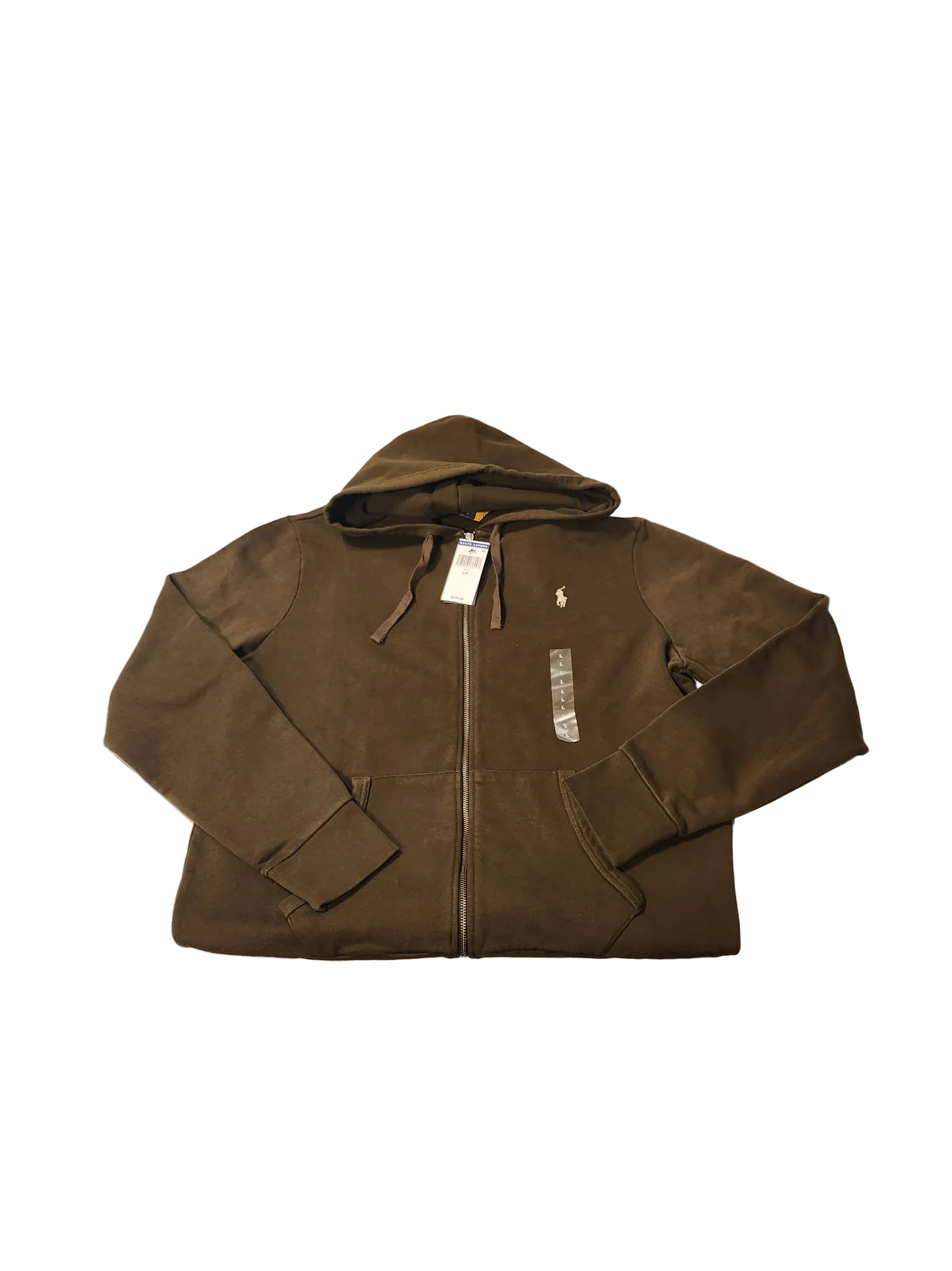 New Men’s Large Long Sleeve Polo Jacket